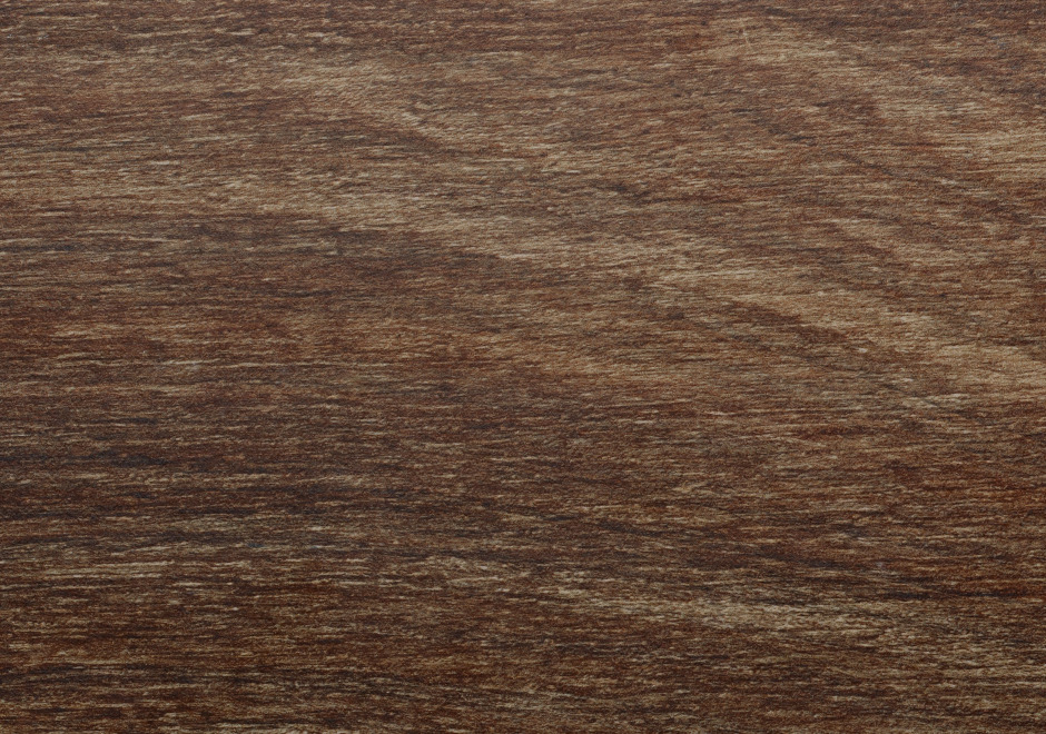 Tonality Fassadenplatte in dunkelbrauner Holzoptik.