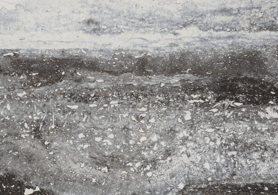 Tonality Fassadenplatte in verschiedenen Grautönen.